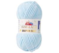 Himalaya Dolphin Baby Cord 80306 Pelote de laine à tricoter à la main Bleu bébé