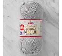 Himalaya Everyday Bebe Lux Pelote de laine 100 % acrylique peignée légère et anti-boulochage 1 écheveau 250 m 100 g et certifié Öko-Tex Standard 416