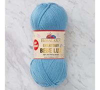 Himalaya Everyday Bebe Lux Pelote de laine 100 % acrylique peignée légère et anti-boulochage 1 écheveau 250 m 100 g & Oeko-TEX Standards 438