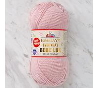 Himalaya Everyday Bebe Lux Pelote de laine 100 % acrylique peignée légère et anti-boulochage 1 écheveau 250 m 100 g et certifié Öko-Tex Standard 441