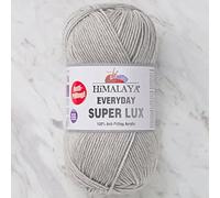 Himalaya Everyday Super Lux 100 % acrylique peigné anti-boulochage 1 écheveau 100 g 250 m Poids 4 - Medium Couleur 27