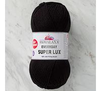 Himalaya Everyday Super Lux 100 % acrylique peigné anti-boulochage 1 écheveau 100 g 250 m Poids 4 - Medium Couleur 30