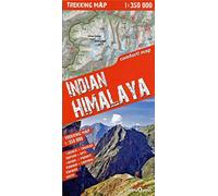 Comfort Map Carte Himalaya Indien 1/350.000, grand format laminée, trekking tQ