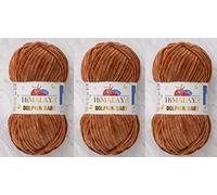 Himalaya Lot de 3 pelotes de laine pour bébé Motif dauphin 300 m 3 x 100 g