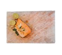 Himalaya - Plaque de Sel de Cuisson en Pierre - Assiette pour Barbecue - Service de Salt Range Pakistan (Rectangulaire)