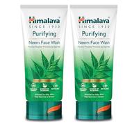 Himalaya Purifying Neem Face Wash with Neem & Turmeric,Fights Pimples & Prevents Marks, Soap-Free Formulation,For Normal to Oily Skin, Formulated with 100% Herbal Ingredients -150ml (Pack of 2)