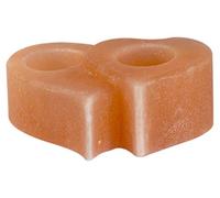 Himalaya Sel de Dreams 4041678004927 Cœur Double Photophore en Cristal de sel