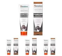 Himalaya, Whitening Antiplaque Toothpaste, Charcoal + Black Seed Oil, Mint, 4.0 oz (113 g) (Lot de 4)