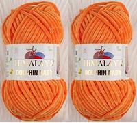 Himalaya Dolphin Lot de 2 écheveaux de fil à tricoter super volumineux pour couverture de bébé (80316) 2 x 100 g