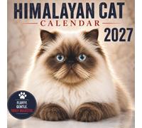 Himalayan Cat Calendar 2027: Enjoy twelve months of breathtaking photography featuring luxurious studio portraits