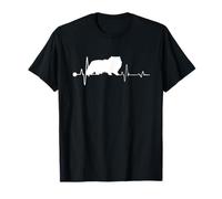 Himalayan Cat Heartbeat Funny Kitten for Cats Lovers T-Shirt