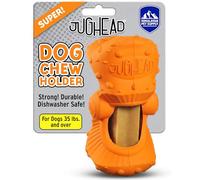 Himalayan Pet Supply Jughead Super Distributeur de friandises pour Chien pour Jeu interactif, Alimentation Lente et Mastication, Jouet enrichissant pour Races Moyennes à Grandes