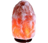 HIMALAYAN SALT ® Lampe de sel rose de la Himalaya authentique certifiée différentes tailles et formes brutes feu boule coeur pyramide led usb (1-2 kg brut)
