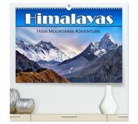 Himalayas high mountains adventure (High Quality Premium Wall Calendar 2026 DIN A2 landscape),CALVENDO 12 Month Wall Calendar: Discover the ... the year with this amazing wall calendar.