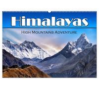 Himalayas high mountains adventure (Wall Calendar 2026 DIN A2 landscape), CALVENDO 12 Month Wall Calendar: Discover the breathtaking beauty of ... the year with this amazing wall calendar.