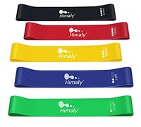 Himaly Bande de résistance Anti-Casse, Bande d'exercice élastique, Sangles de Main et de Cheville, Fitness intérieur et extérieur, Bande de résistance Portable, Exercice du Corps, thérapie Physique
