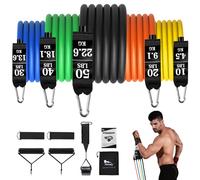 himaly Ensemble de Bandes de Résistance, Bande Elastique de Sport pour l'entraînement en Résistance, Bande de Fitness pour l'entraînement à Domicile