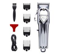 Himaly Professionnelle Tondeuse à Cheveux Barbe avec 4 Peigne de Guidage Sans Fil, Tondeuses Cheveux Kit pour Homme et Usage Domestique avec USB Rechargeable Batterie 2500mAh