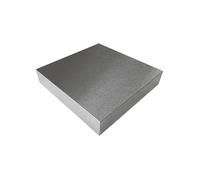 HimaPro Bloc d'Enclume en Acier 10.2x10.2 cm - Outil de Bijoutier pour Métal et Estampage (10.2 x 10.2 x 1.9 cm)