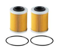 HIMARKLIF Lot de 2 filtres à huile avec joints toriques compatibles avec CFMOTO CForce UForce ZForce 400 500 600 800 1000 Remplace # : 0800-011300