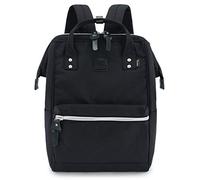 himawari Large Travel Backpack with Laptop Compartment 17 Inch Roomy Doctor Bag College backpack for Women&Men-Not include USB Port(1882-black&plus)