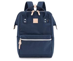 himawari Large Travel Backpack with Laptop Compartment 17 Inch Roomy Doctor Bag College backpack for Women&Men-Not include USB Port(1882-Navy blue&plus)