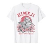 Himeji Château du héron Blanc Samouraï du Japon T-Shirt