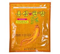 HIMENA Lot de 2 paquets de 40 patchs à base de ginseng rouge pour genoux, articulations, cou, dos, muscles, épaules