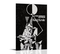 HIMGZXGWQ 6 pieds Beneath The Moon Art Poster décoratif sur toile pour salon, chambre à coucher, art mural, impression photo, moderne, décoration de salle familiale, 60 x 90 cm