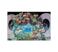 HIMGZXGWQ Amphibia-The-Hardest-Thing Poster Peinture décorative sur toile Art mural pour salon, chambre à coucher, art mural, impression d'image moderne, décoration de chambre familiale, 50 x 75 cm