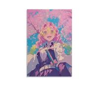 HIMGZXGWQ Anime Mitsuri Kanroji Poster Peinture décorative sur toile Art mural pour salon, chambre à coucher, art mural, impression d'image moderne, décoration de salle familiale, 30 x 45 cm