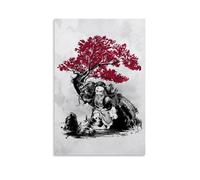 HIMGZXGWQ Demon Slayer Kimetsu No Yaiba Poster Peinture décorative sur toile Art mural pour salon, chambre à coucher, art mural, impression d'image moderne, décoration de salle familiale, 40 x 60 cm