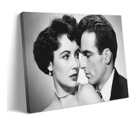 HIMGZXGWQ Elizabeth_Taylor_movie Actress Art Poster décoratif sur toile, art mural, pour salon, chambre à coucher, impression murale, décoration moderne, pour chambre familiale, 40 x 60 cm