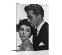 HIMGZXGWQ Elizabeth_Taylor_movie Star Poster décoratif sur toile Art mural pour salon, chambre à coucher, art mural, impression d'image moderne, décoration de salle familiale, 50 x 75 cm