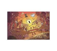 HIMGZXGWQ Gravity Falls Poster d'art Peinture décorative sur toile Art mural pour salon, chambre à coucher, art mural, impression d'image moderne, décoration de salle familiale, 30 x 45 cm