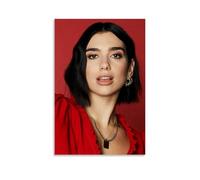 HIMGZXGWQ Poster Singer Dua Lipa Art - Peinture décorative sur toile - Pour salon, chambre à coucher, chambre à coucher - Impression photo moderne - Décoration de salle familiale - 20 x 30 cm