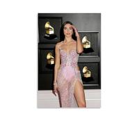 HIMGZXGWQ Poster Singer Dua Lipa Hot Art - Peinture décorative sur toile - Pour salon, chambre à coucher, chambre à coucher - Impression photo moderne - Décoration de salle familiale - 20 x 30 cm
