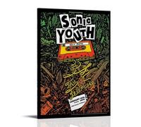 HIMGZXGWQ Sonic_youth Poster d'art de fan Peinture décorative sur toile Art mural pour salon, chambre à coucher, art mural, impression d'image moderne, décoration de salle familiale, 60 x 90 cm