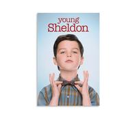 HIMGZXGWQ Young Sheldon Season 1 Poster Peinture décorative sur toile pour salon, chambre à coucher, art mural, impression d'image moderne, décoration de salle familiale, 30 x 45 cm