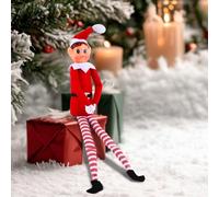 Himissy Lutins Farceur, Joli Petit Lutin, Lutins Farceurs de Noel, Beau Elfe Garcon, Elves Behaving Badly, Maison Lutins Farceurs de Noel, Sapin de Noël, cheminée décorations de Noël 17.7" (G)