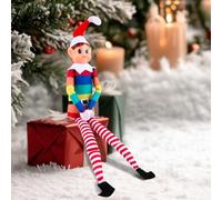 Himissy Lutins Farceur, Joli Petit Lutin, Lutins Farceurs de Noel, Beau Elfe Garcon, Elves Behaving Badly, Maison Lutins Farceurs de Noel, Sapin de Noël, cheminée décorations de Noël 17.7" (H)