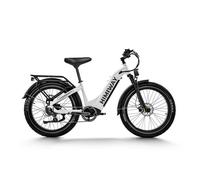 HIMIWAY D5 ST (ZEBRA ST) - Vélo Fatbike Électrique Tout-Terrain Haut de Gamme, Blanc