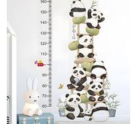 Himki Toise de mesure pour enfants Sticker mural pour chambre d'enfant Tableau de hauteur pour enfants Sticker mural pour la croissance des enfants Cadeaux pour garçons et filles Échelle