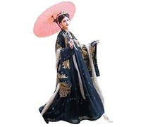 HIMKSRE Ensembles Hanfu Déguisements Traditionnels de Style Chinois for Hommes et Femmes Costumes de Cosplay d'halloween(Women,XXL 75-85KG)