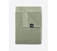 Himla Lina Serviette de toilette 50 x 70 cm - Vert - Serviette d'invité - Tissu éponge avec crochet de suspension - Séchage rapide - Absorbant - 70 % coton et 30 % lin - Oeko-TEX