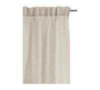 Himla Rideau Dalsland plissé avec cordons 145x250 cm Oatmeal