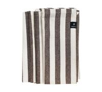Himla Serviettes en tissu Bretagne 50x50 cm. lot de 4 Chocolate