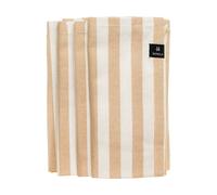 Himla Serviettes en tissu Bretagne 50x50 cm. lot de 4 Wheat
