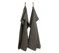 Himla Torchon Sunshine Lot de 2 Charcoal (Gris foncé)