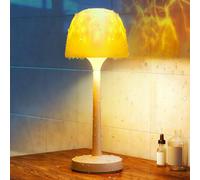 himmel AquaSpa Lampe de douche - Lampe de salle de bain étanche avec projecteur de vagues de l'océan 16 couleurs, lampe de douche rechargeable avec commande tactile et télécommande, lumière sans fil